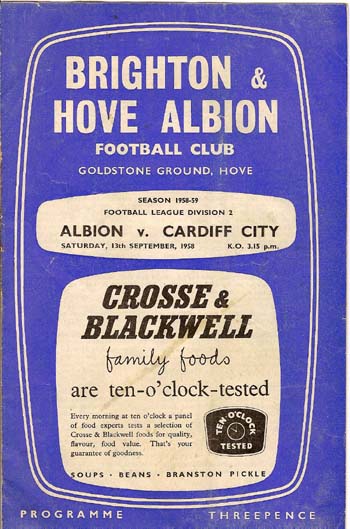 Brighton & Hove Albion FC v Cardiff City FC